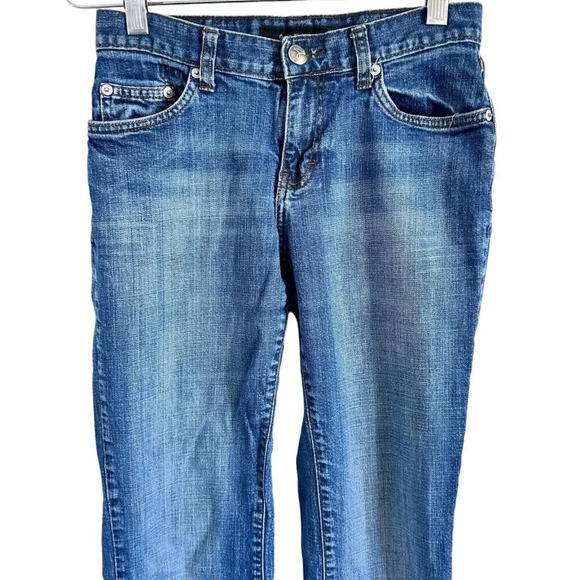 Calvin Klein Jeans Women’s 26 4 Lean Bootcut Medium Wash Blue Denim Casual - Picture 3 of 14